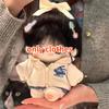 20Cm Doll Clothes Idol Cotton Doll Outfit Accessories College Skirt Wedding Dress Hoodie Overall For Super Star Dolls Toys Gift