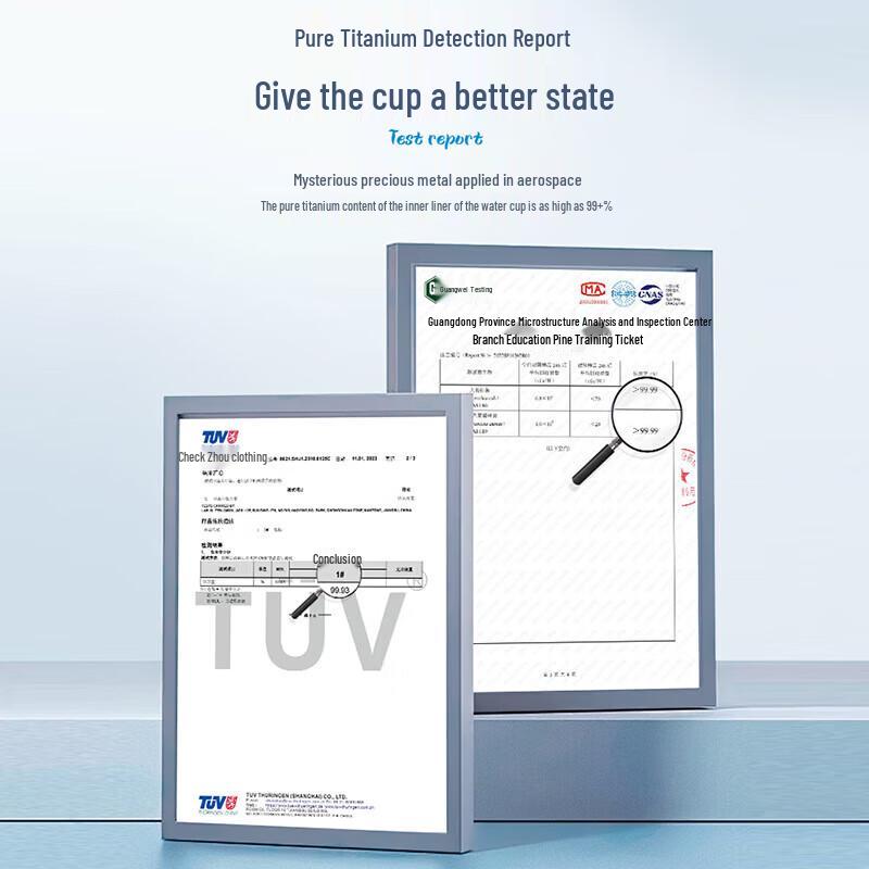 Amos Pure Titanium Portable Electric Kettle & Thermos 450mL