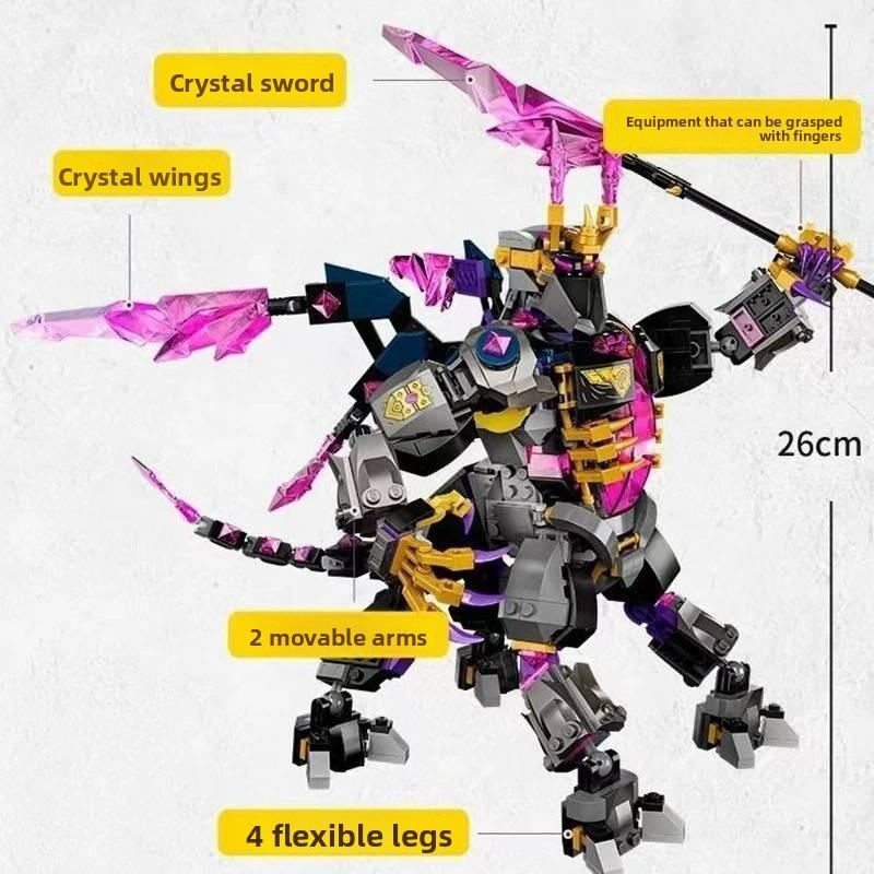Ninjago The Crystal King Puzzle Assembly Building Blocks Model For Kids Gift