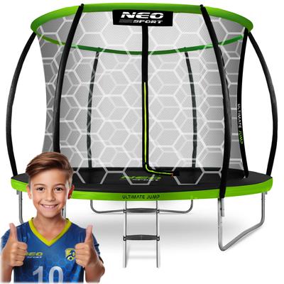 Záhradná trampolína s profilovaným rámom a vnútornou sieťou Neo-Sport, 10 stôp/312 cm