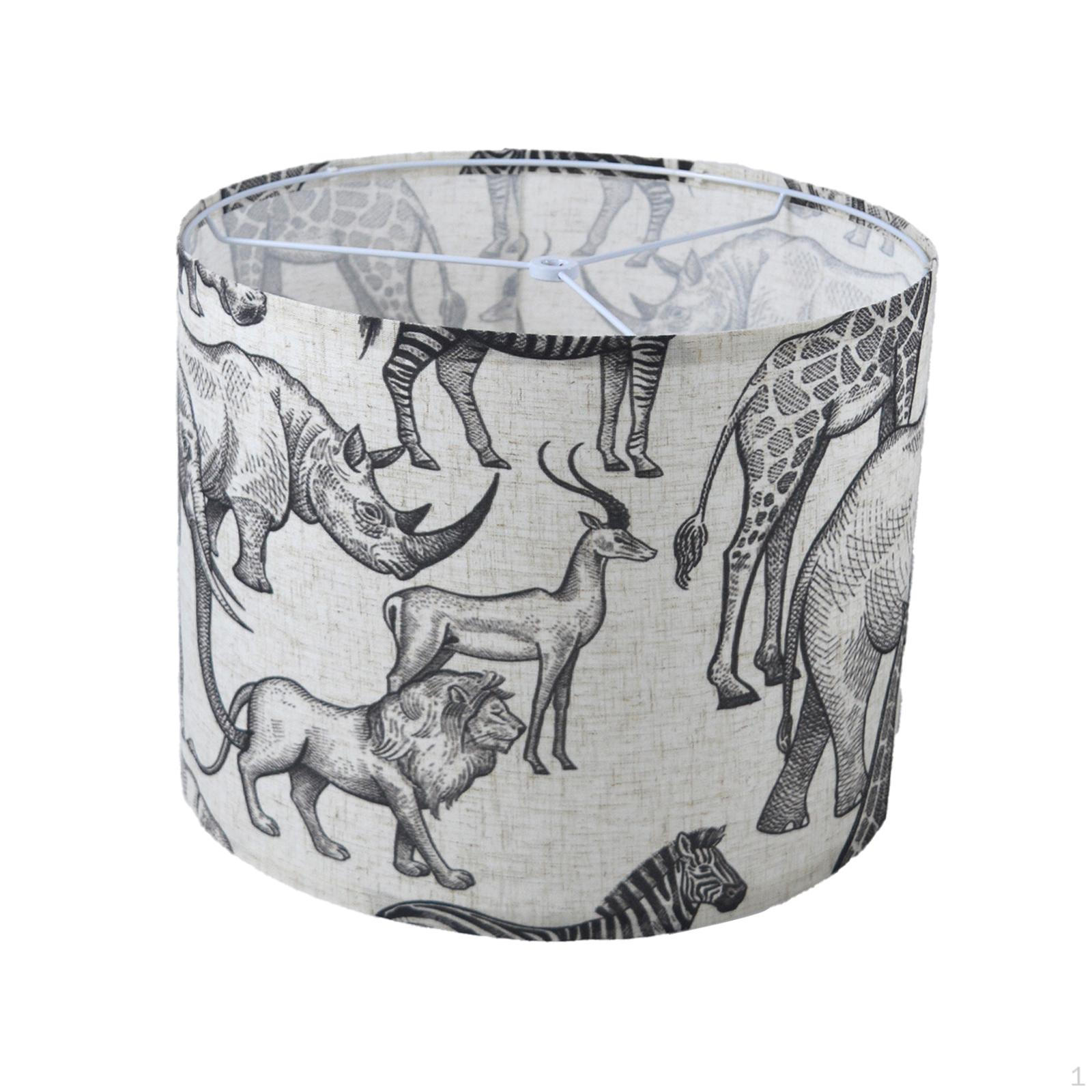 

Крышка абажура в виде барабана для настольных светильников в кафе и столовых Style D