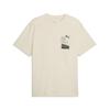 Puma M Graphics Poster Relaxed Tee 637402 87alpine Snow