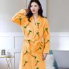 Women's Coral Fleece Pajamas - Thick, Warm Flannel for Autumn & Winter; Cute and Outdoor-Friendly Home Wear