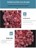 Natural Red Strawberry Crystal Crushed Stone Aromatherapy and Home Décor for Kids Treasure Hunting
