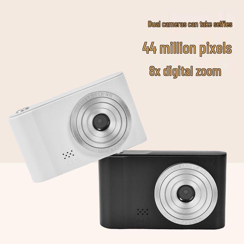 Retro Niedliche HD Dualkamera für Selbstporträts - Studentenfreundliche Sofortbildkamera für Mädchen