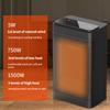 1500W Multi Functional Winter Electric Heater Household Desktop Shaking Head Warm Air Blower Intelligent PTC Heater