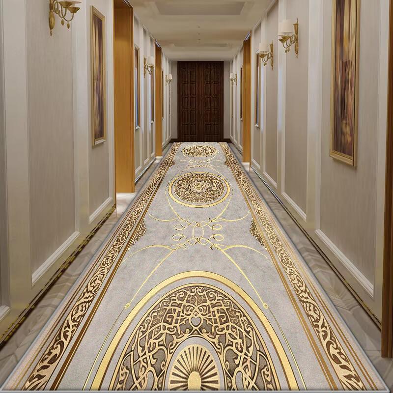 Moderne Luxus Flur Läufer Dekoration Schlafzimmer Waschbarer Flurteppich Chinesischer Stil Eingangsteppich Eingangsbereich Lobby Rutschfeste Matte Treppen