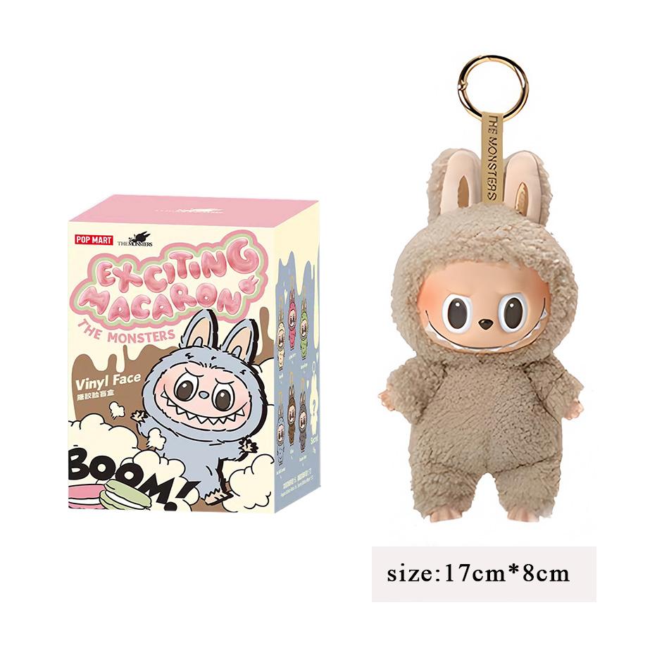 1:1Высококачественный Popmart Labubu The Monsters Lisa Seme Heart Macarrr Серия Виниловая Основа Модная Игрушка Украшения Подарки на День Рождения