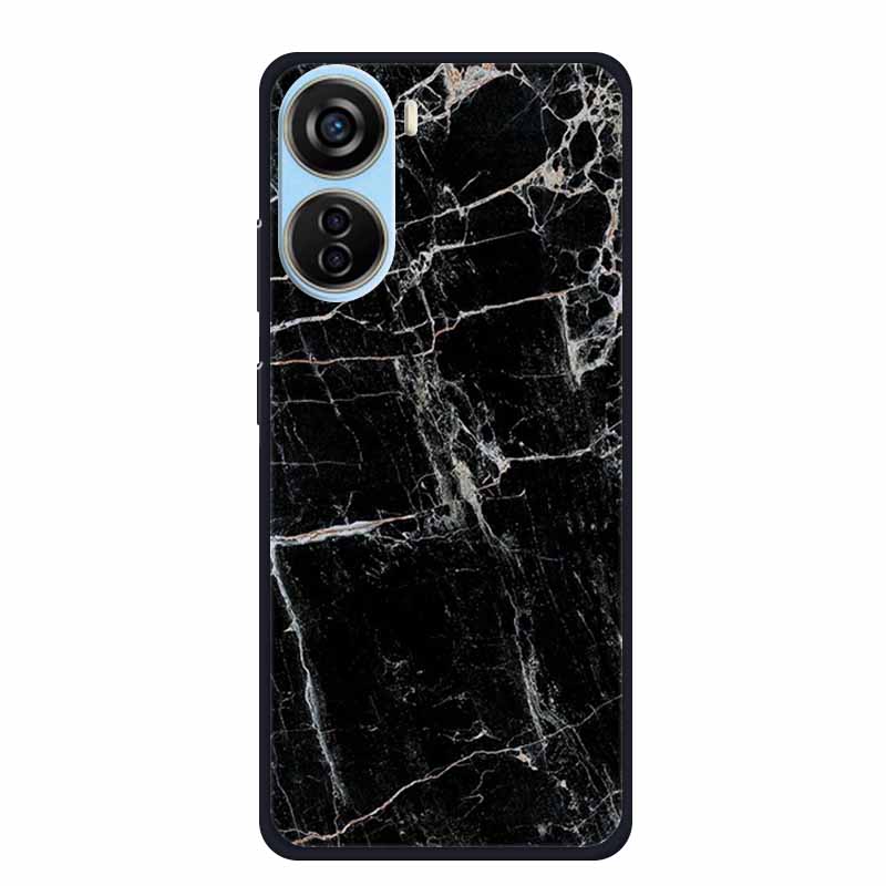 For ZTE Axon 40 LITE Case Popular Picture Black Silicone Soft Back Cover Case For ZTE Axon 40 Lite Case 40Lite Phone Cover Coque