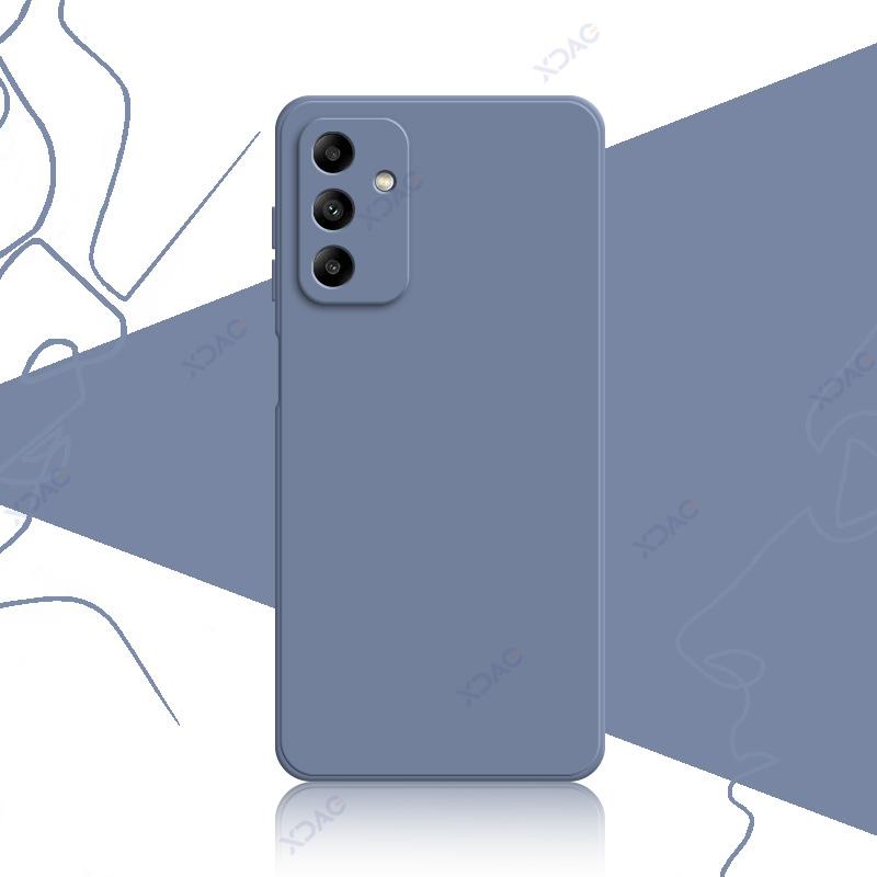 Luxuriöse Hüllen für Samsung Galaxy F14 M14 4G SamsungF14 SamsungM14 Weiche Quadratische Flüssigsilikon-Handy-Schutzhülle