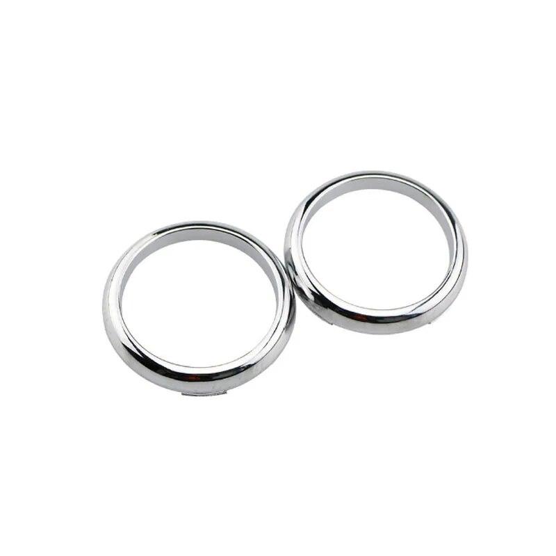 

My Good Car ABS Chrome Передняя противотуманная фара Противотуманные фары Крышка-наклейка для Ford Focus 2 Mk2 2009 2010 2011 2012 серебряный