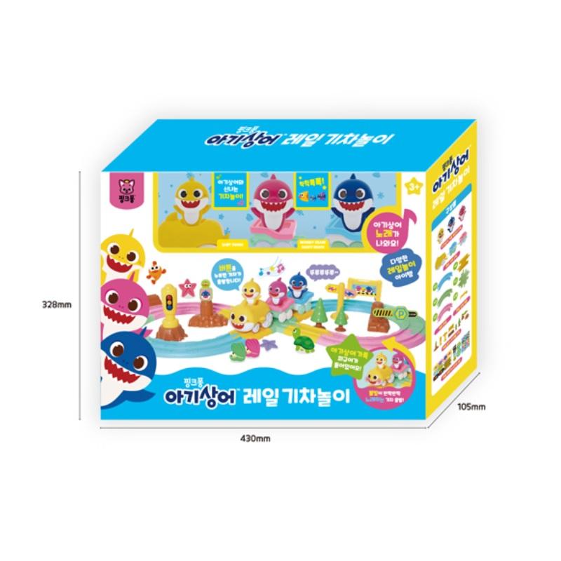 Dětská hračka Pinkfong Baby Shark Rail Train Play Set