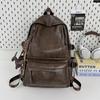 Schoolbag new Korean version ins retro backpack large capacity leisure student class schoolbag outdoor sports travel backpack