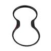 Stylish Carbon Fiber Cup Holder Trim For Guide 2017 Auto Cup Holder Decorative Cover Car Interior Accessories ABS