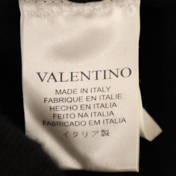 Valentino Made In Italy Cashmere Blend Long Sleeve Knit 44 Beaded Sweater Women Used