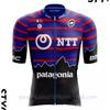 Maglia da Ciclismo EF Education-EasyPost Team Traspirante Performance Abbigliamento da Bici Uomo Donna