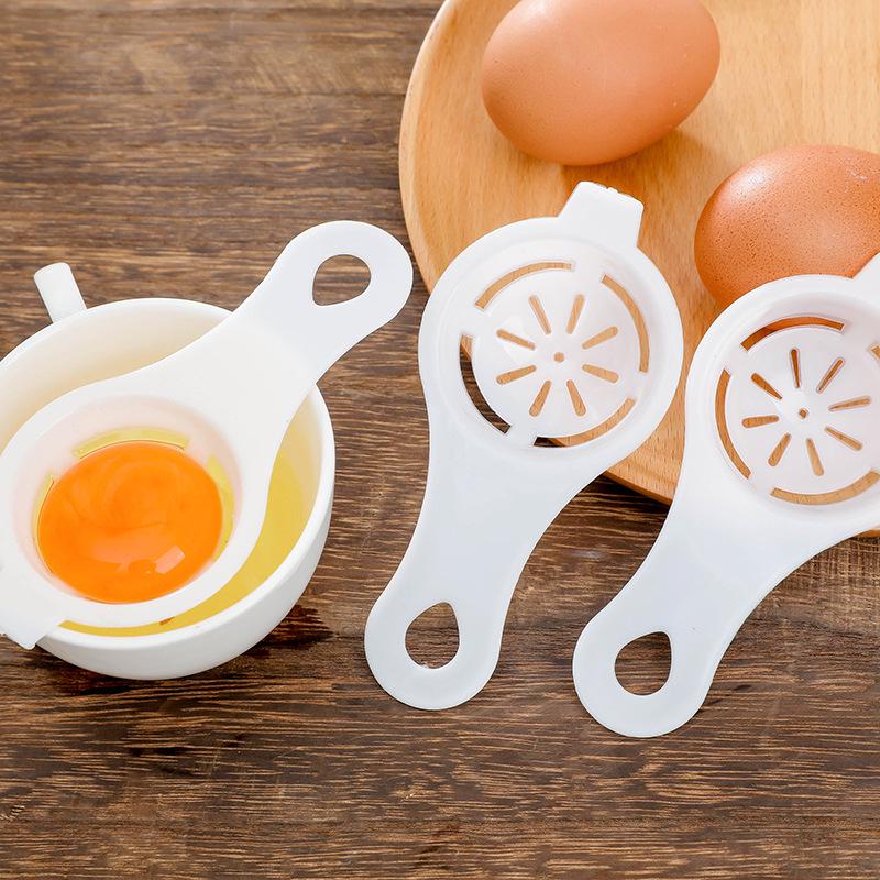 

Креативный сепаратор для яиц (желтка и белка) для выпечки Egg Separator белый