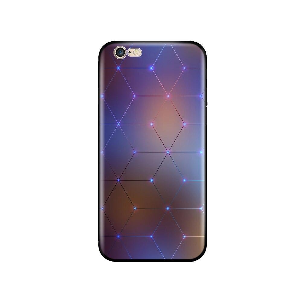 For Iphone 5s 5 S Se 2016 4.0" Case Silicon Soft Phone Cover On Apple iPhone 6s 6 S Plus Funda Coque Shell Bumper Black Tpu Case