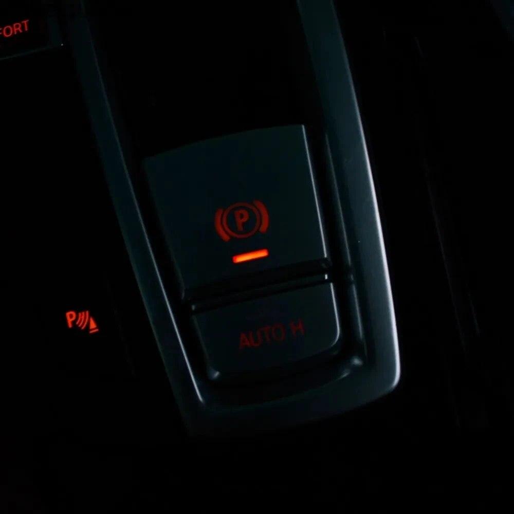 Car Engine Start Stop & Electronic Hand Brake P Button Decoration Cover For BMW F10 F07 F01 X3 F25 X4 F26 F11 F06 X5 F15 X6 F16