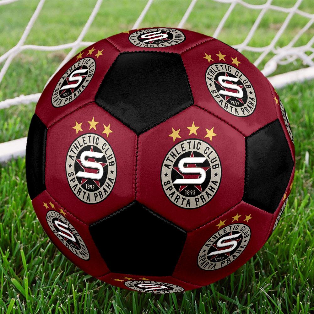 1 pz Pallone da Calcio AC Sparta Praha Taglia 5 Pallone da Calcetto Indoor alla Moda Colorato Gioco in Giardino - Ottimo per Regalo agli Appassionati di Sport HE3