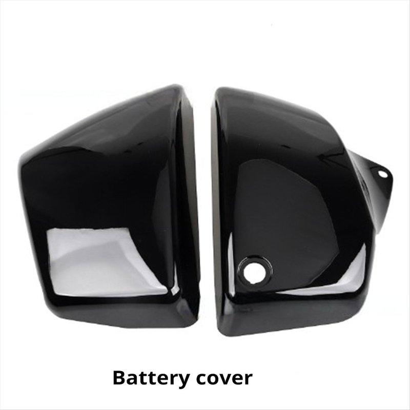DTC2 Motorcycle Battery Side Fairing Cover Battery Cover for Honda Shadow ACE VT 1100 Shadow Spirit Sabre Aero 1999-2008 B