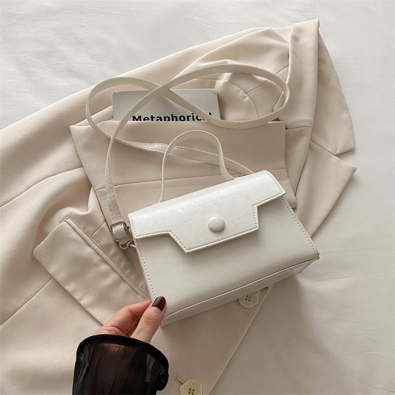 Retro Niche Design Handbag Bag Fashion 2025 Autumn New Beautiful Casual Shoulder Crossbody Small Square Bag