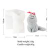 Animals Pet Teddy Puppy Silicone Candle Mold Dog Cat Bulldog Soap Ornament Handmade Scented Resin Plaster Mould