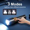 2026 New 30W Super Bright LED Flashlight Type-C Rechargeable Torch 1600M Tactical Flash Light Zoomable Lamp Camping Lantern