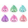 Cartoon Poop Fidget Toy Stress Relief Glitter Prank Poo Squeeze Sensory Pinch Toy Kids Adults Soft Calming Stress Ball Toy