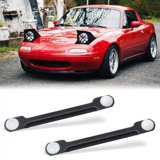 2x Улучшенная фара Лампа Передний Рычаг Связи NA01-51-SA5 Для Mazda Miata 90-9