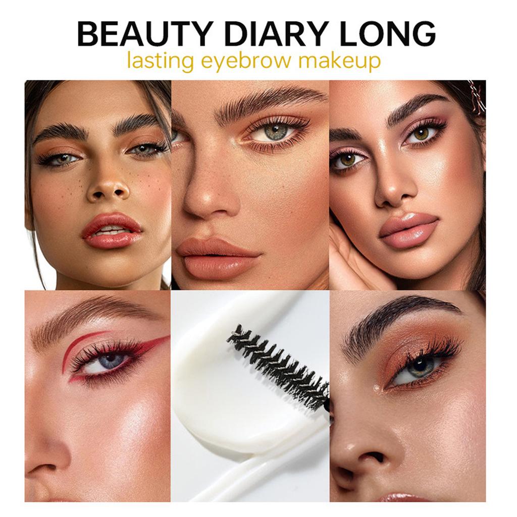 Clear Mascara Eyebrow Laminating Gel, Setting Makeup Gel, , -fading, Brush To Eyebrows And Cover Gray Hair