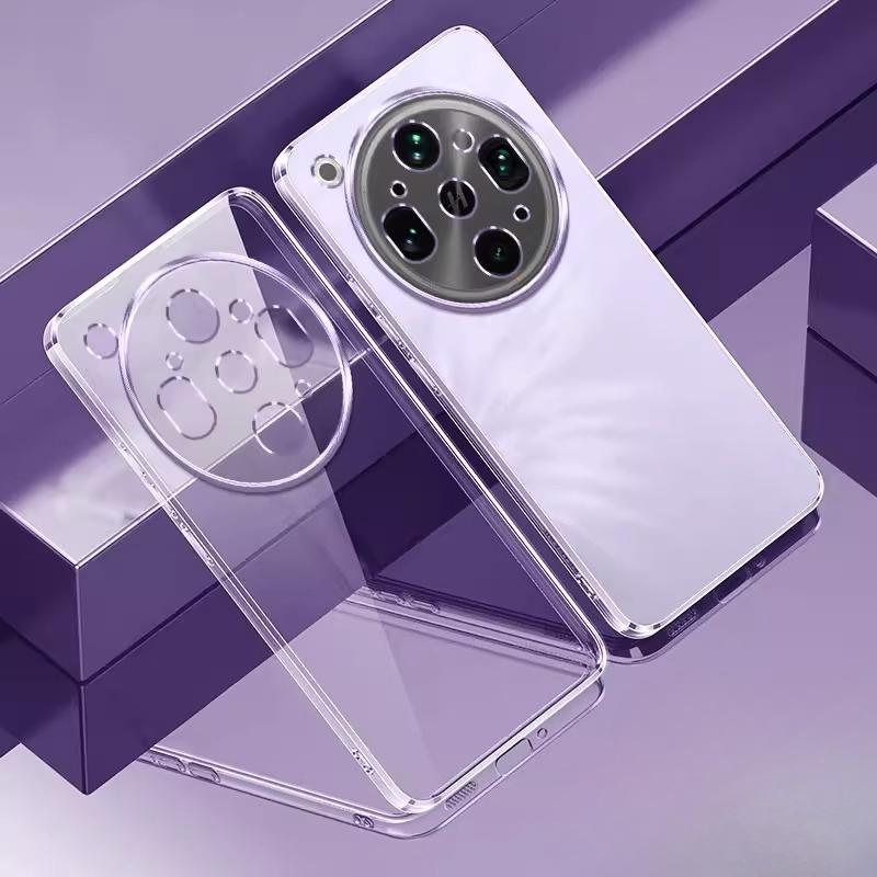 For OPPO Find X9 Ultra Ultra-thin Plating Silicone TPU Case For OPPO Find X9 Ultra Electroplating Transparent Shockproof Cover