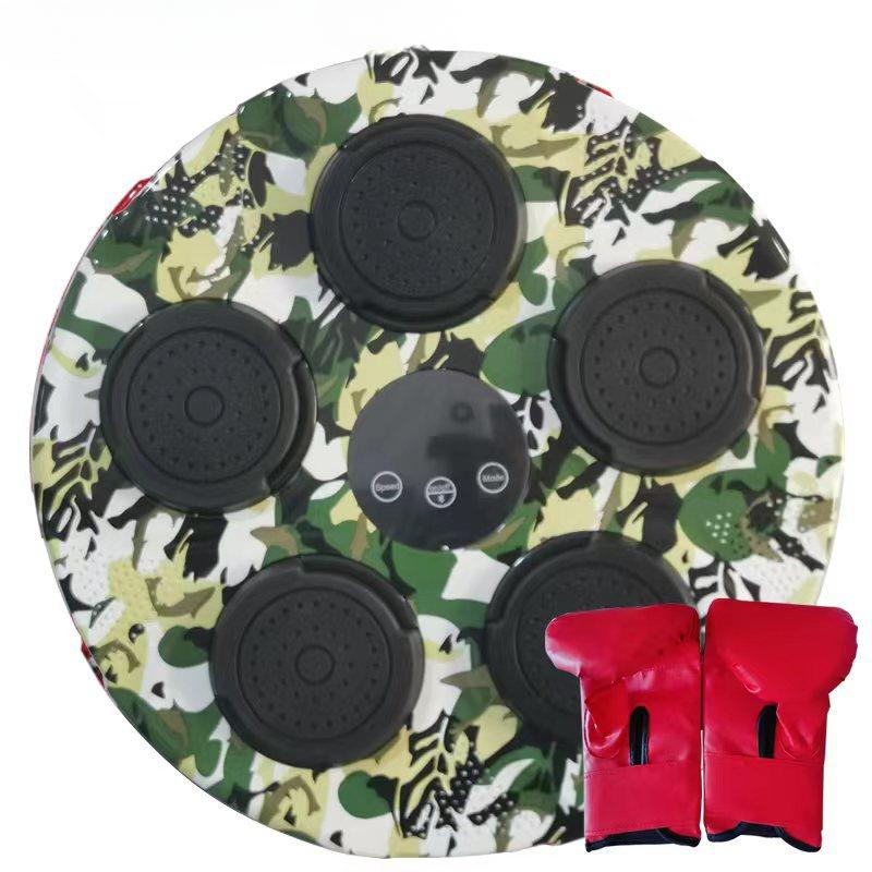 Smart Bluetooth Music Boxing Wall Target Trainer with Wireless Connectivity for Home Gym