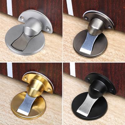 Nail-free Doorstop Magnetic Door Stops 304 Stainless Steel Door Stopper Hidden Door Holders Catch Floor
