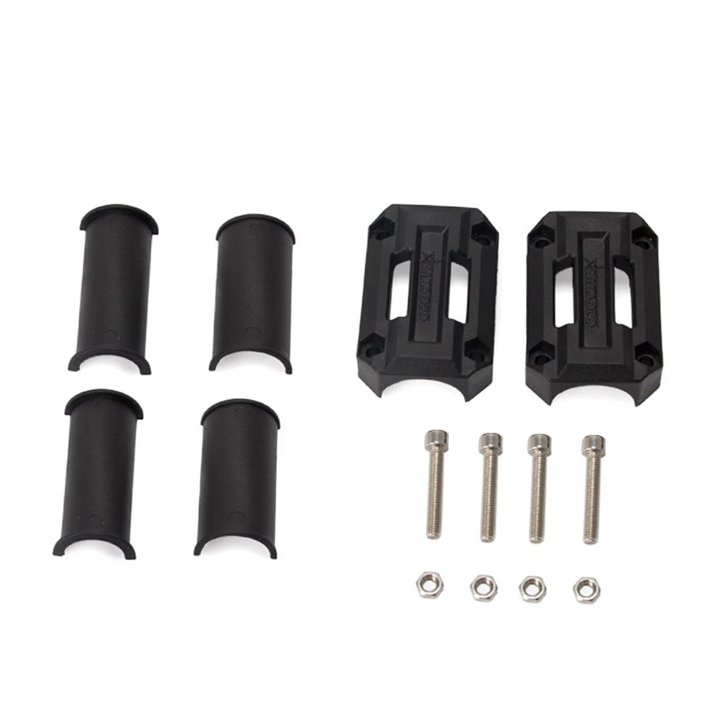 Motorcycle Engine Protection Guard Bumper Decorative Block Modified 25mm-28mm Shock Bar 2Pcs for