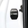 Stainless Steel Car Styling Door Lock Cover Decals for Dodge RAM Logo 2020 Door Stopper Protective Buckle Case Anti-rust Sticker