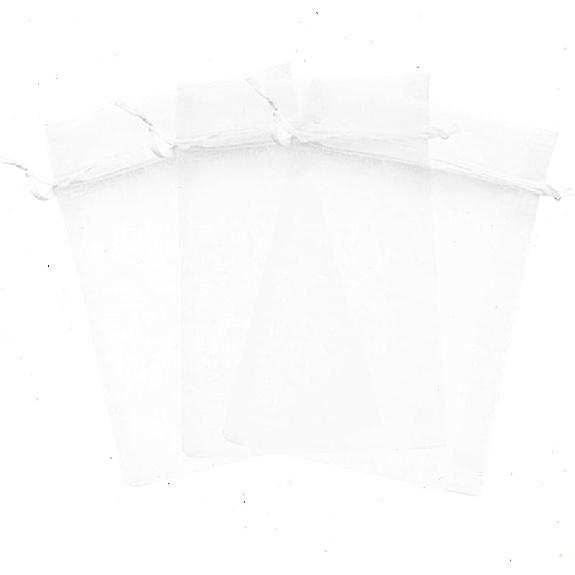 150 Pcs Gold 2x3 Sheer Drawstring Organza Jewelry Pouches Wedding Party Favor Gift Bags Candy Bags