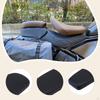 Rear Rack Padded Saddle Cushion PU Leather Quick Installation for Adults Kids with Mounting Screws