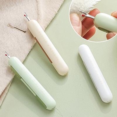 Aiguille à double tête pour enfiler et retirer le fil, outil multifonctionnel, extensible et portable, pour la couture à la main, accessoire ménager