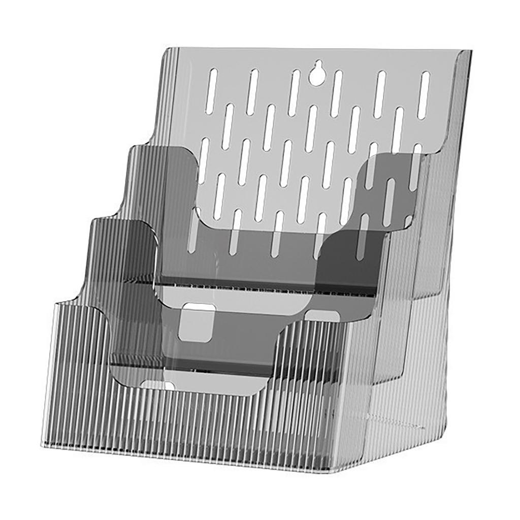 Multifunctional Book Organizer Desk File Organizer Multiple Layers File Folder Holder for Office