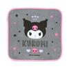 Sanrio Kuromi Petit Towel Set of 4 for with Name 250007 Children, Antibacterial, Space,