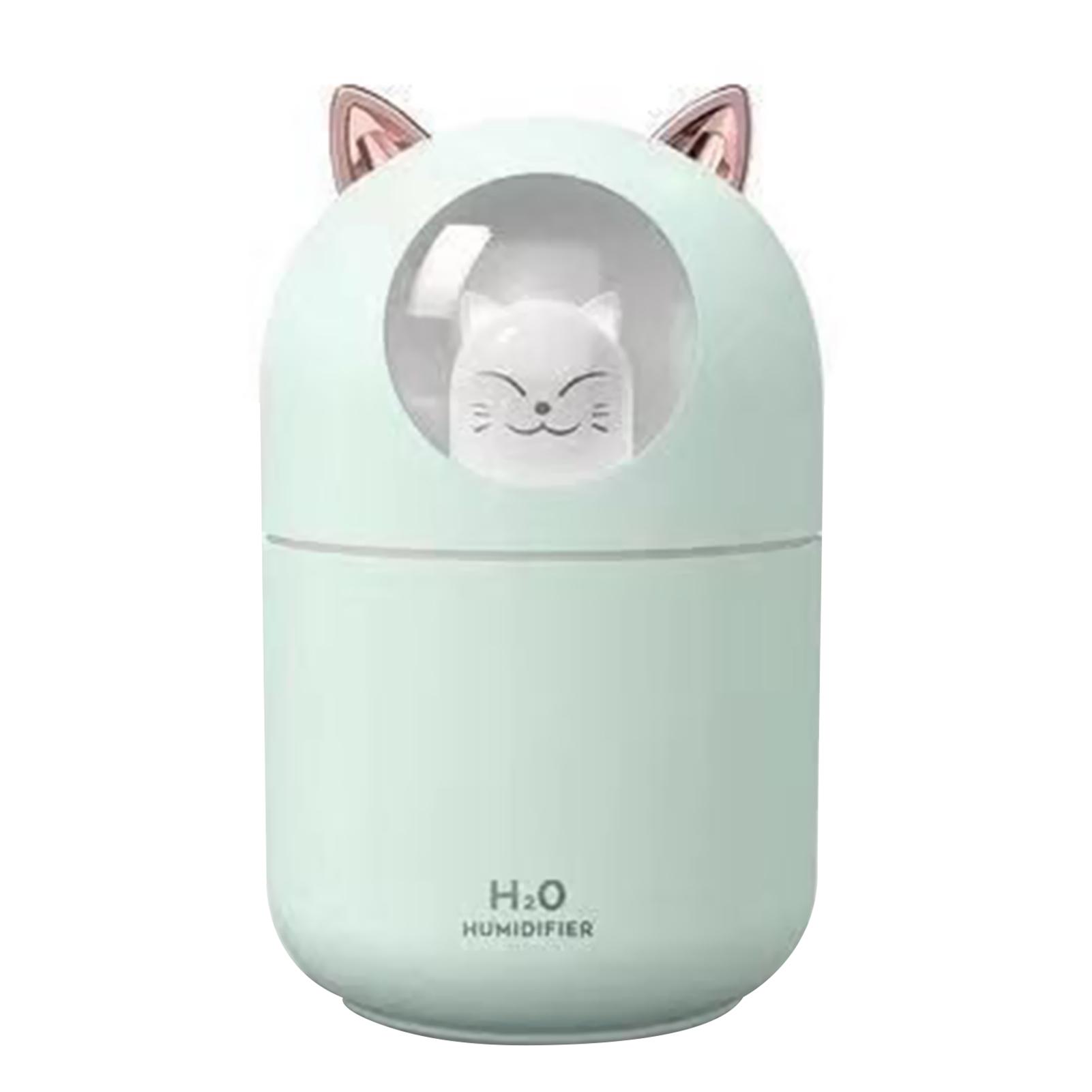 Quiet Humidifier USB Humidifier With Night Light Mini Desk Humidifier Aromas Essential-Oil Diffuser For Office Bedroom And Car