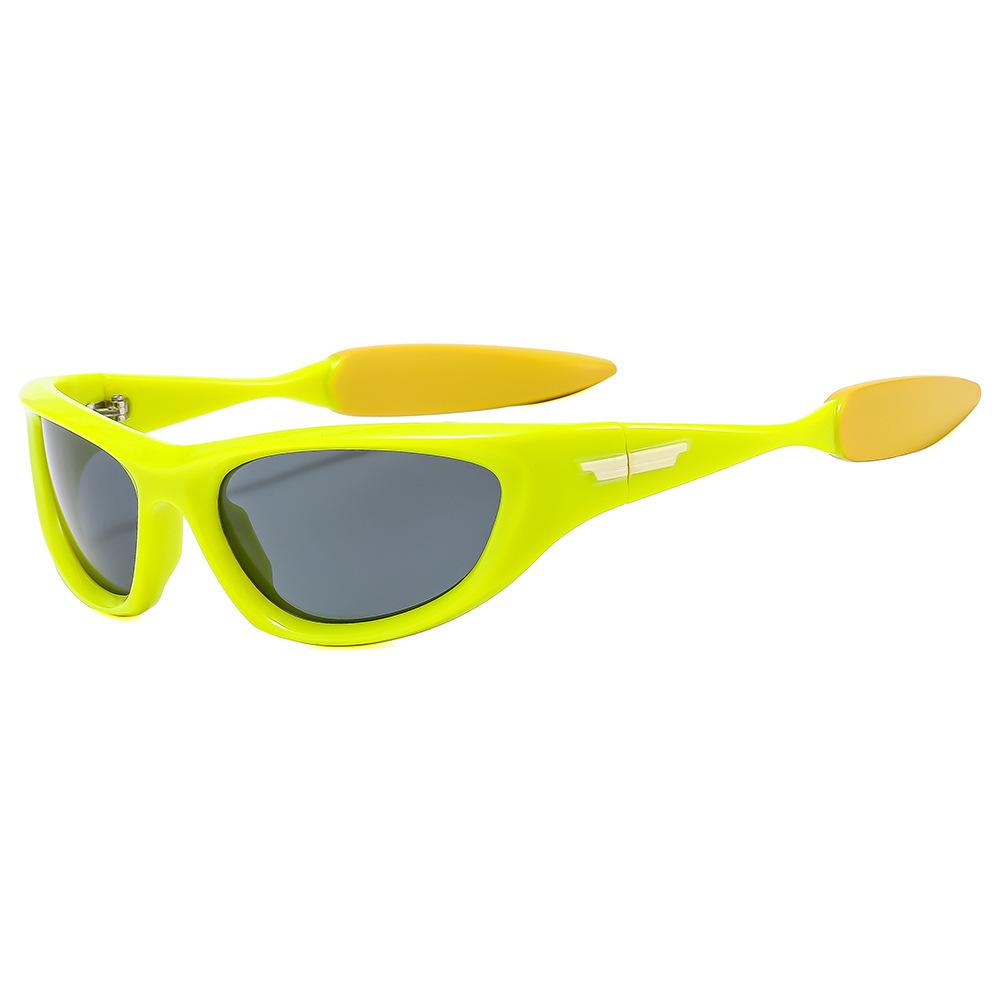 Luxury Y2K Sunglasses Women Men Vintage Punk Mirror Shades Sport Riding Goggles UV400 Protection