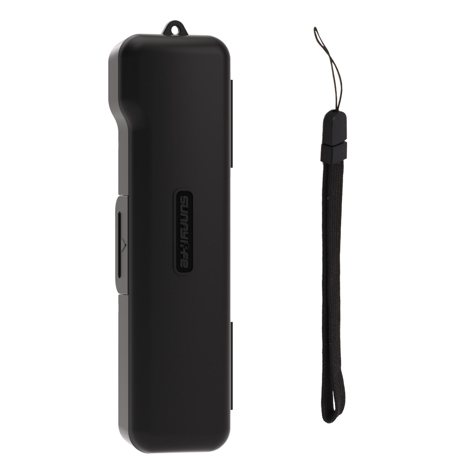 

For DJI OSMO Pocket 3 PC Case Protective Cover With Strap Anti-Scratch Protector Box for DJI Pocket 3 Camera Shell Accessories чорний