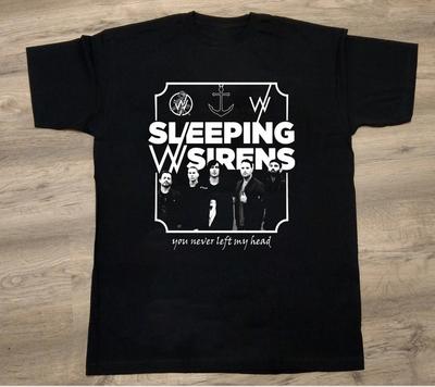 NEW! Sleeping With Sirens Black Shirt FUll Size S-5XL Unisex TA958 Unisex T-Shirt