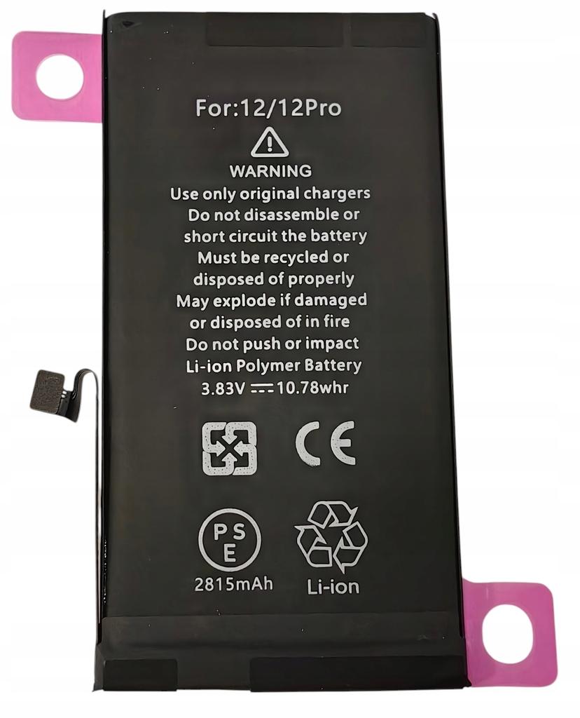 Nowa Bateria Z Ori Bms Do Iphone 12 / 12 Pro Brak Komunikatu, Kondycja 100%