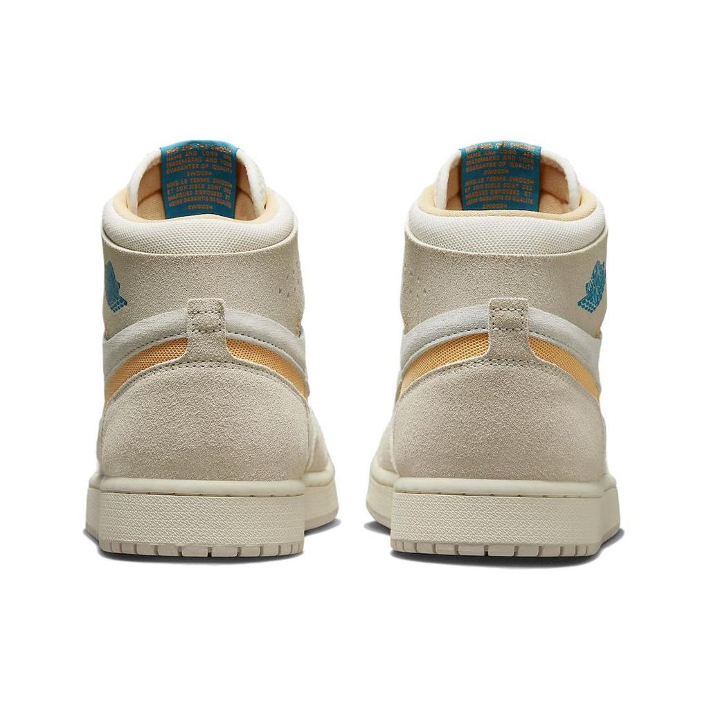 Air Jordan 1 High Zoom Comfort 2 Light Orewood Citrus Men Sneakers Brown Light-Orewood-Brown Sail DV1307-180