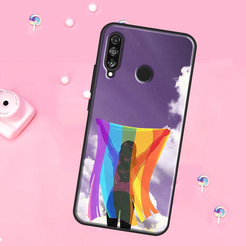 Gay Lesbian LGBT Rainbow Pride For Huawei Nova 11 Pro 10 9 SE Y70 Y60 Y90 Y61 Y91 Y73 Y72 12s 12i 11i 8i P30 P40 Lite Case