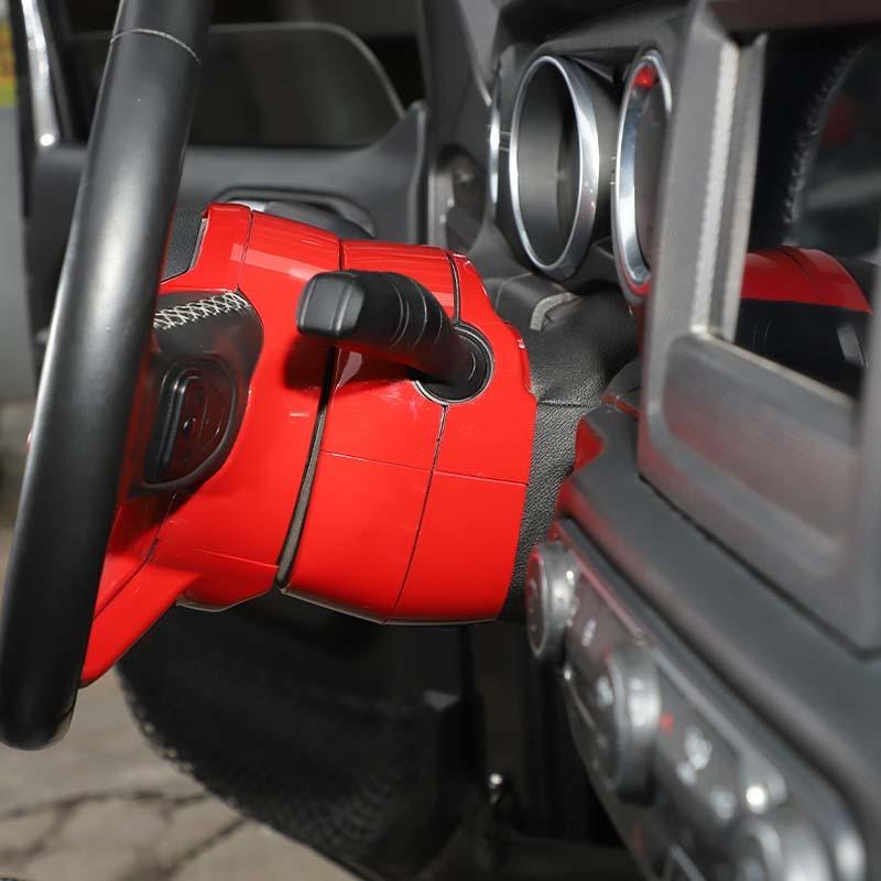   Autocolante decorative de bază pentru panoul de volan pentru Jeep Wrangler JL pentru JT Gladiator 2018 Up Accesorii de interior auto