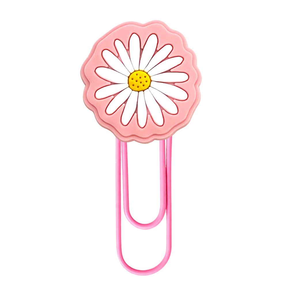 Colorful Cartoon Paper Clip Bookmark - Creative DIY Office Supplies